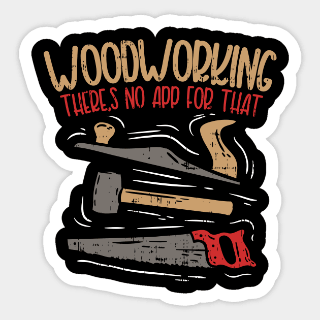 Woodworking Sticker by Shiva121